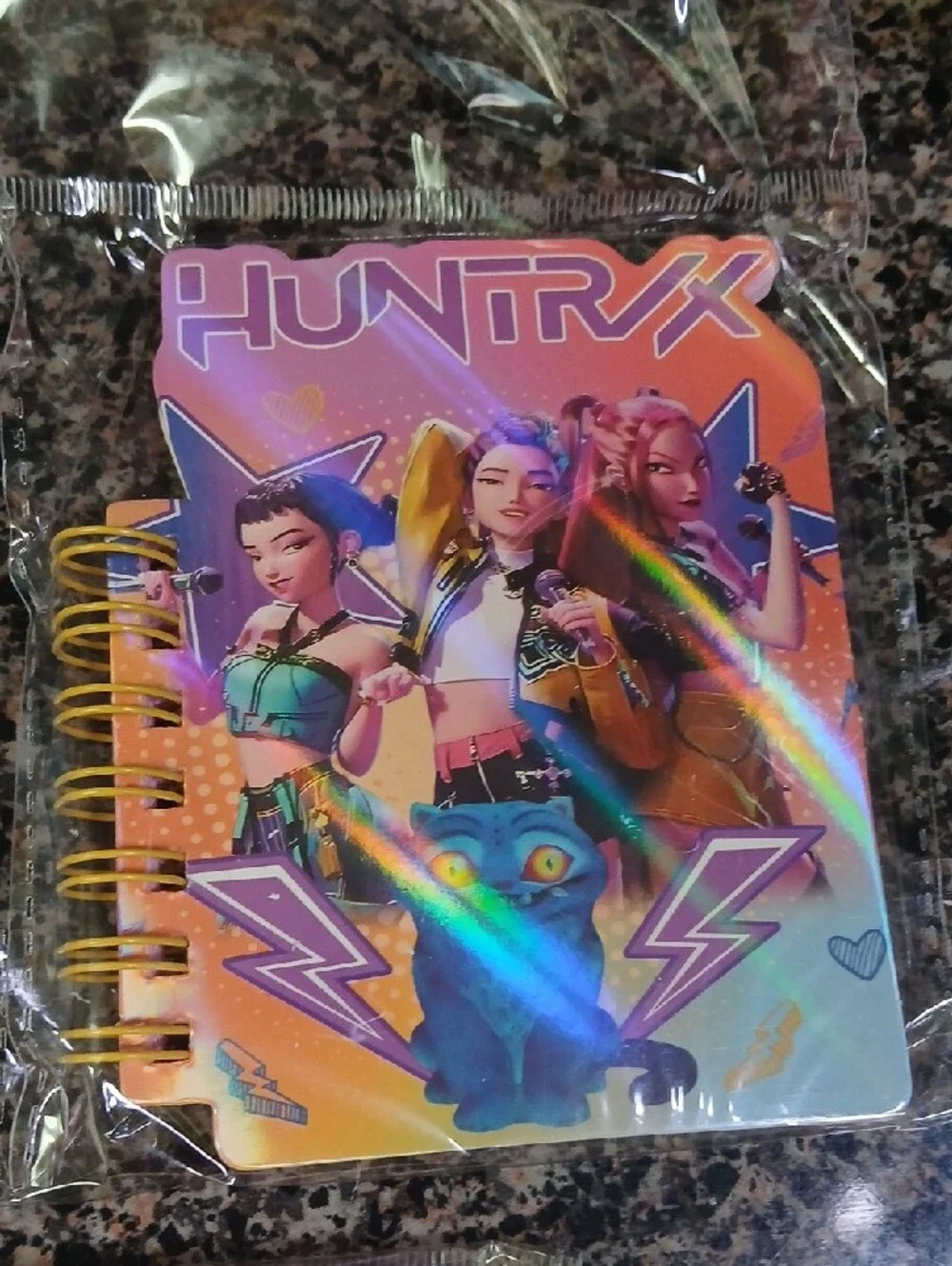 3 HUNTRIX Spiral Mini Notebooks - Pink, Purple, Blue (Set of 3) #kpopdemonhunter